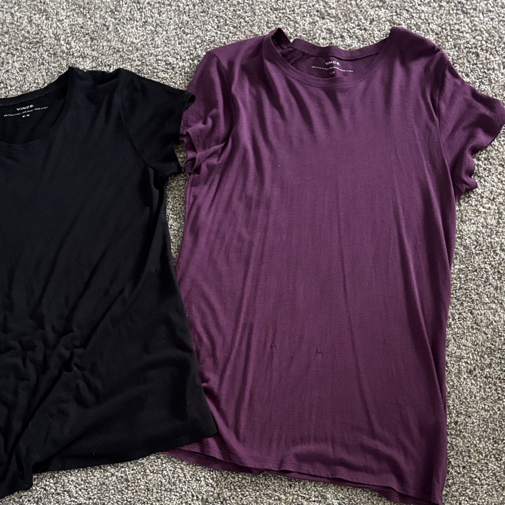 Vince Tshirt size lg.  New without tags